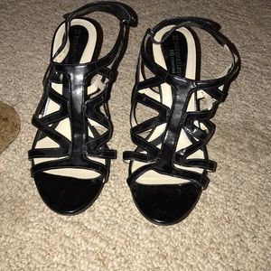 Strappy High heels only worn once size 9